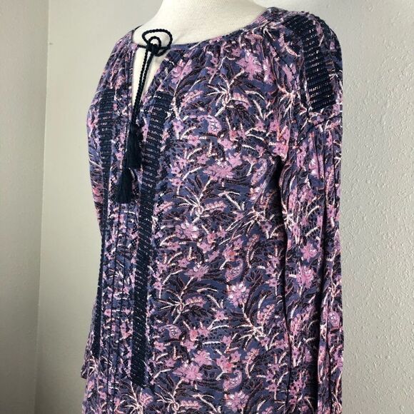 NWT Lucky Brand Long Sleeve Tunic Size M - Picture 4 of 8